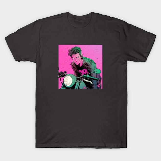 The biker T-Shirt by obstinator